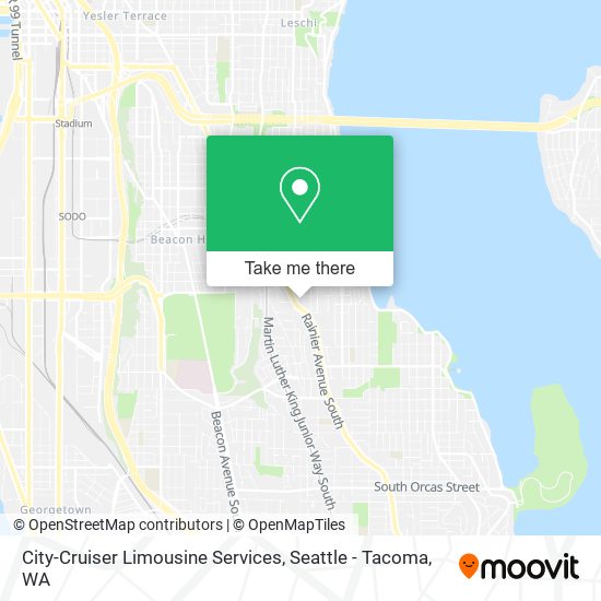 City-Cruiser Limousine Services map