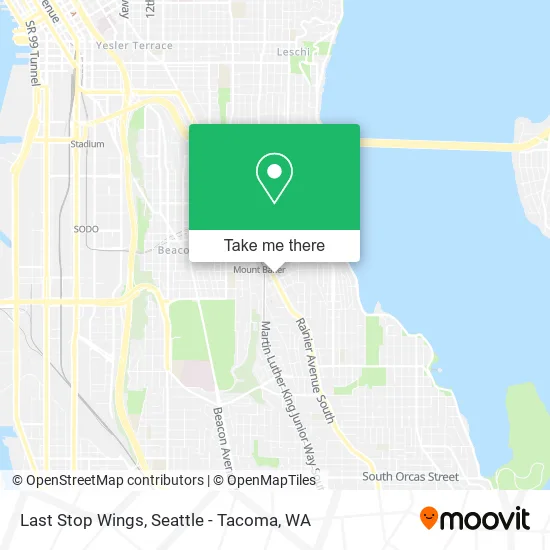 Mapa de Last Stop Wings