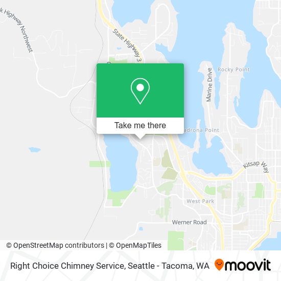 Right Choice Chimney Service map