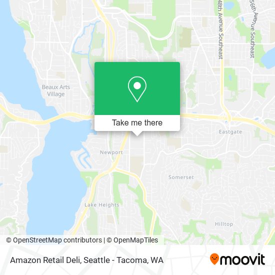 Amazon Retail Deli map