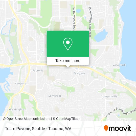 Team Pavone map
