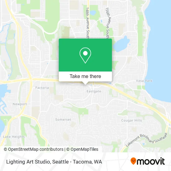 Mapa de Lighting Art Studio