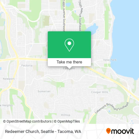 Redeemer Church map