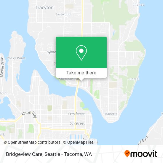 Bridgeview Care map