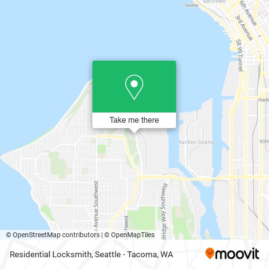 Residential Locksmith map