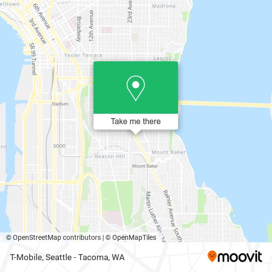 T-Mobile map