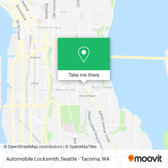 Automobile Locksmith map