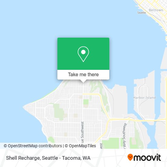 Shell Recharge map