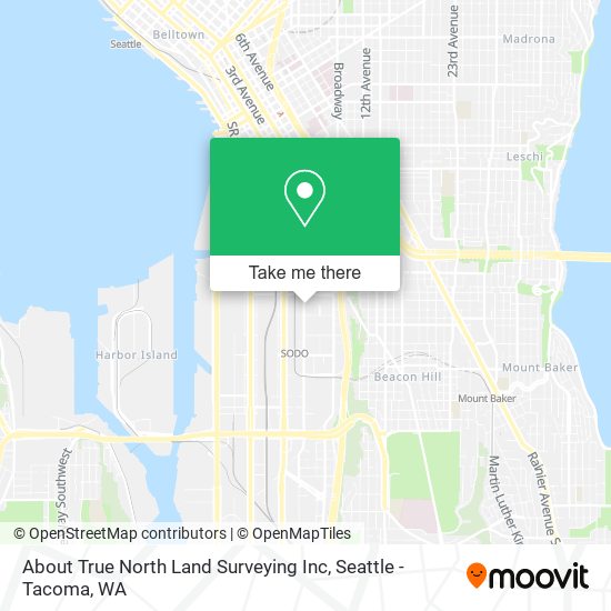 About True North Land Surveying Inc map