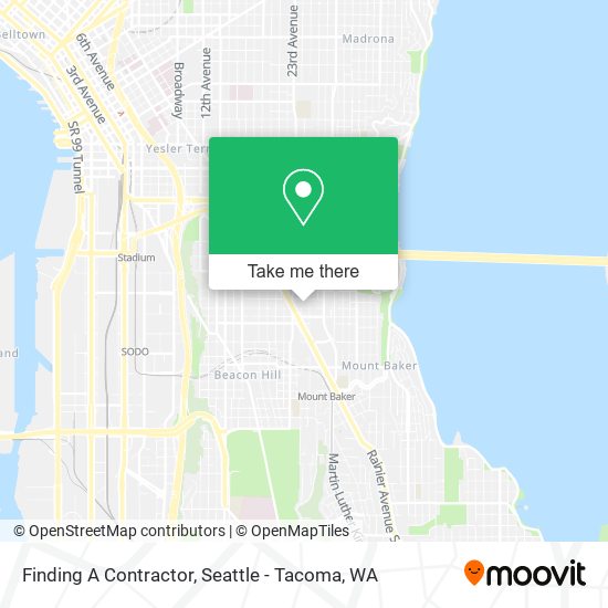 Mapa de Finding A Contractor
