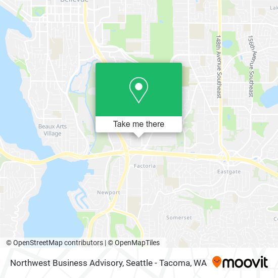 Mapa de Northwest Business Advisory