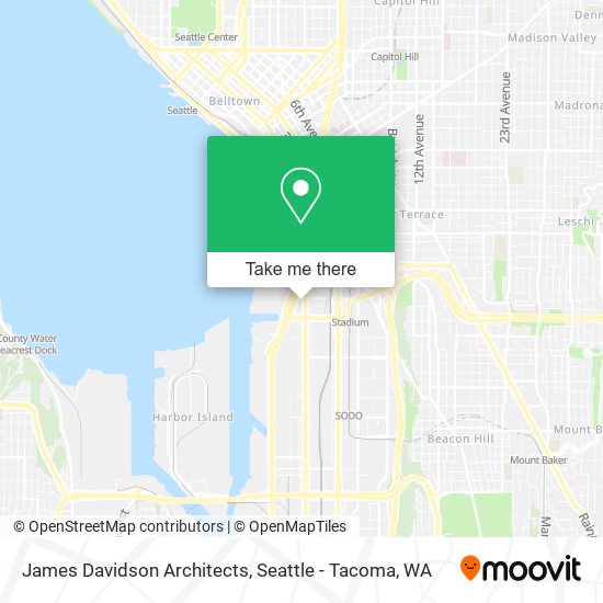 Mapa de James Davidson Architects