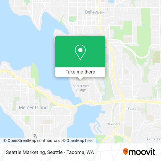 Seattle Marketing map