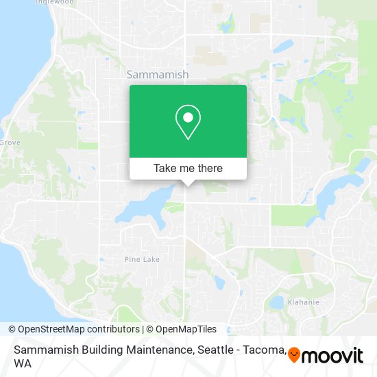 Mapa de Sammamish Building Maintenance