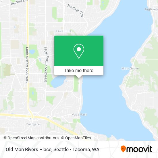 Old Man Rivers Place map