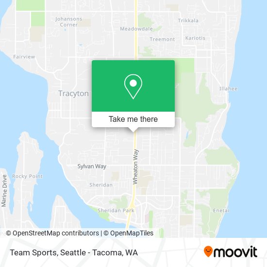 Mapa de Team Sports