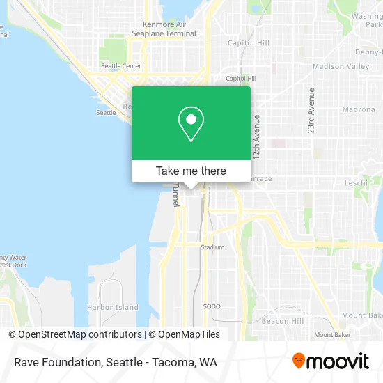Mapa de Rave Foundation