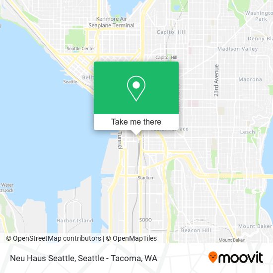 Neu Haus Seattle map
