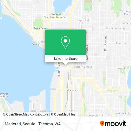 Medcred map