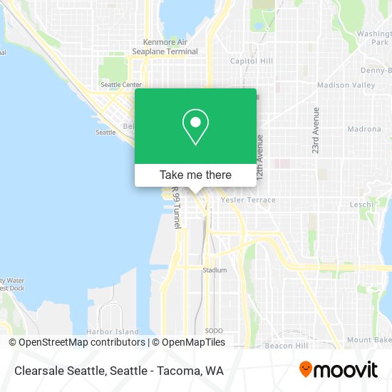 Clearsale Seattle map