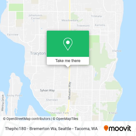 Mapa de Thephc180 - Bremerton Wa