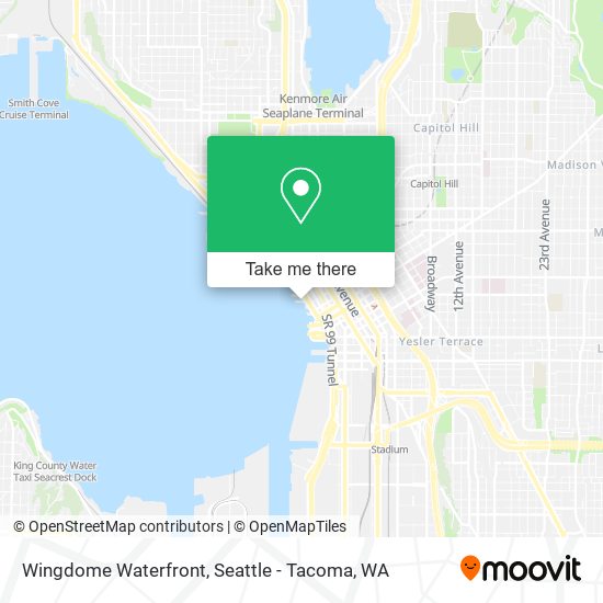 Wingdome Waterfront map