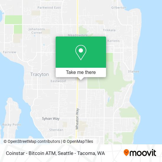 Coinstar - Bitcoin ATM map
