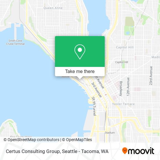 Mapa de Certus Consulting Group