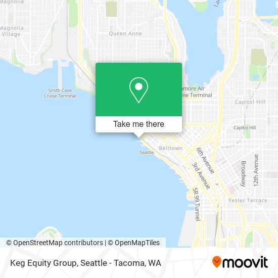 Mapa de Keg Equity Group