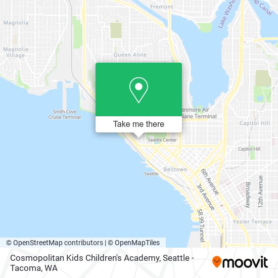 Cosmopolitan Kids Children's Academy map