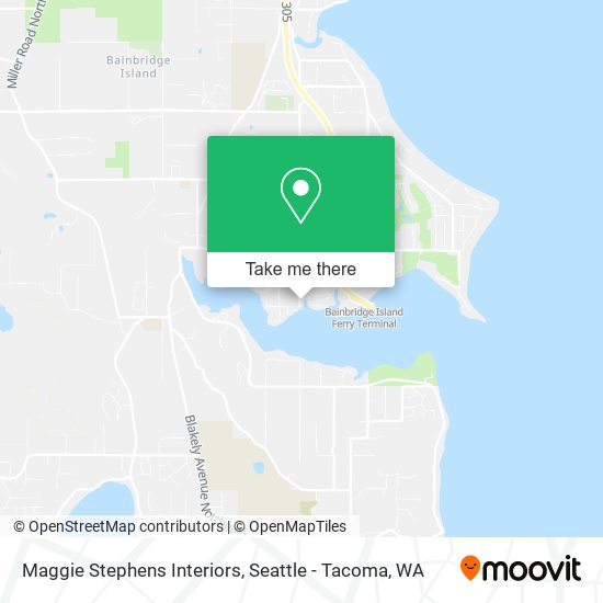 Maggie Stephens Interiors map