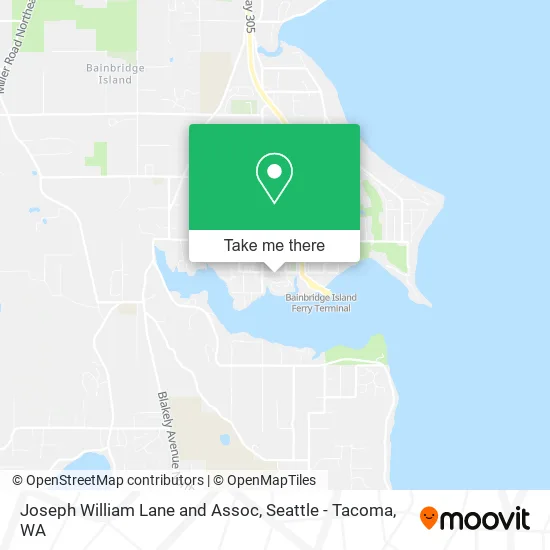 Mapa de Joseph William Lane and Assoc