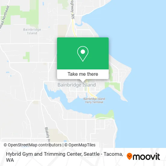 Mapa de Hybrid Gym and Trimming Center
