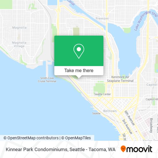 Kinnear Park Condominiums map