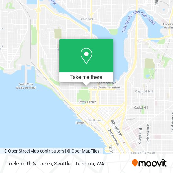 Locksmith & Locks map