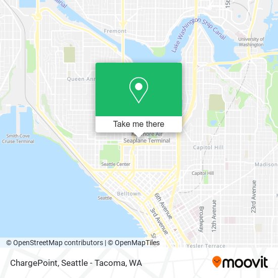 ChargePoint map