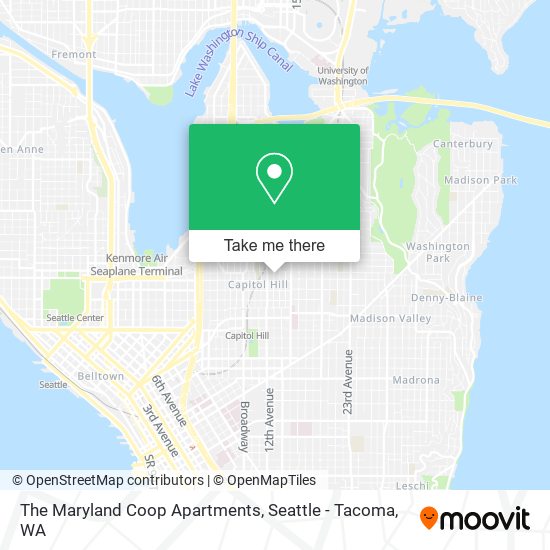 The Maryland Coop Apartments map