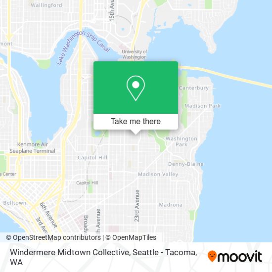Mapa de Windermere Midtown Collective
