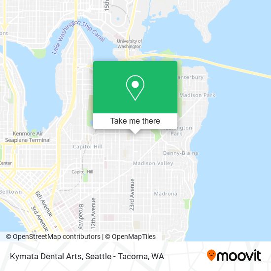 Kymata Dental Arts map