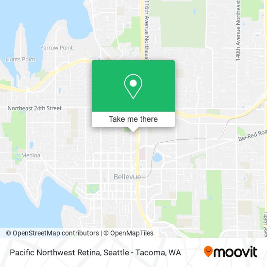 Mapa de Pacific Northwest Retina