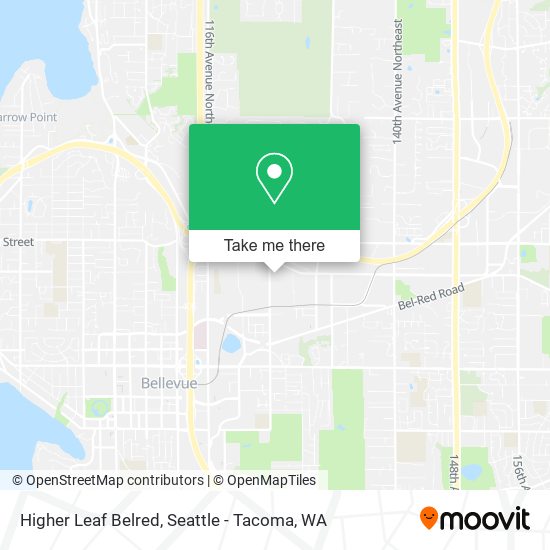 Higher Leaf Belred map