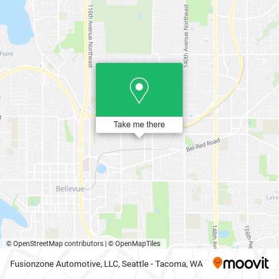 Mapa de Fusionzone Automotive, LLC