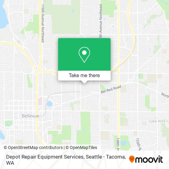 Depot Repair Equipment Services map