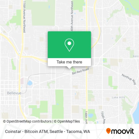 Coinstar - Bitcoin ATM map