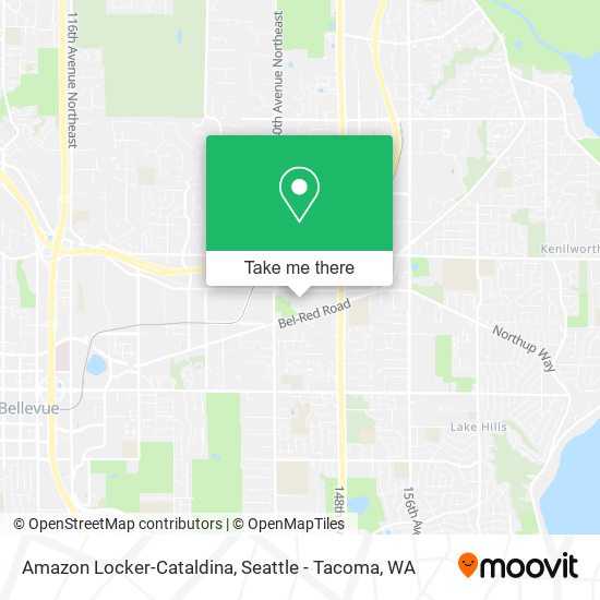 Mapa de Amazon Locker-Cataldina