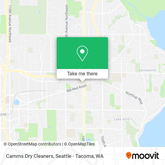 Camms Dry Cleaners map