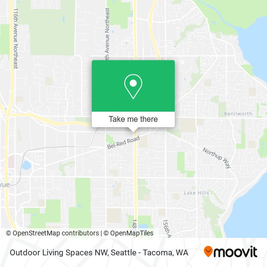 Outdoor Living Spaces NW map