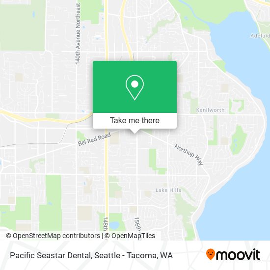Pacific Seastar Dental map