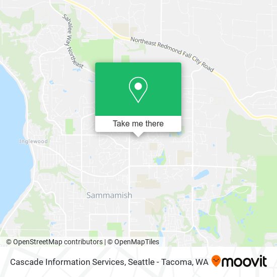 Cascade Information Services map