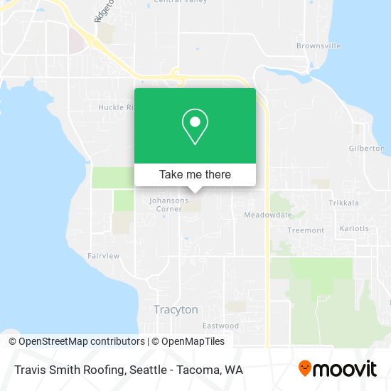 Mapa de Travis Smith Roofing